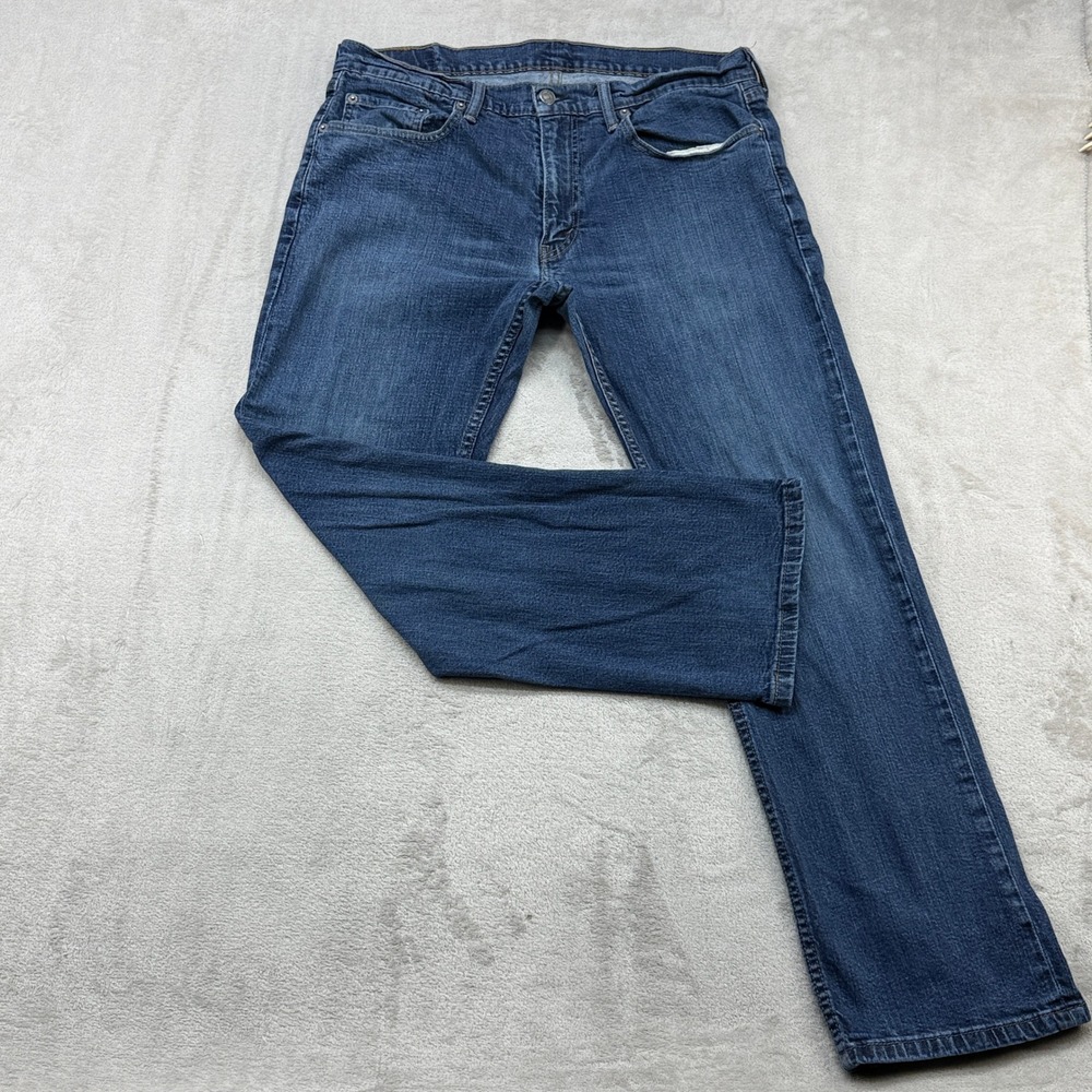 Levi's 559 Relaxed Straight Jeans Mens 34x30 Blue Medium Wash Stretch Denim